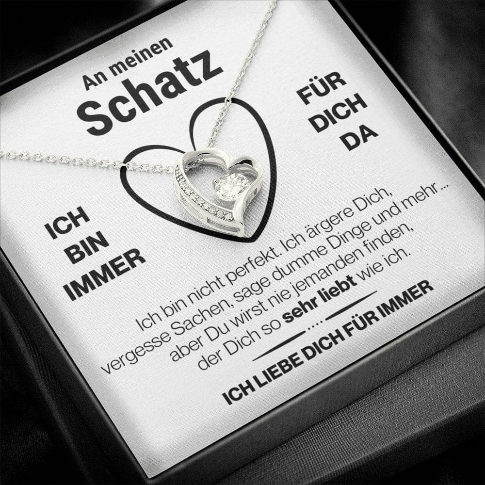 08.02. Schatz Perfekt Bestseller (7) SINGLE HERZ Kette - Liebesjuwel