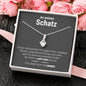 Geschenk Halskette für Deine Freundin – Band der Liebe - Liebesjuwel