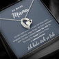 Herz Geschenk Kette für Mama – Immer ein Platz im Herzen - Liebesjuwel