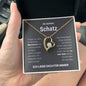 Herzkette für deine Freundin in Weißgold – pure Liebe - Liebesjuwel