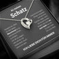 Herzkette für deine Freundin in Weißgold – pure Liebe - Liebesjuwel