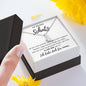 Liebesband Geschenk Halskette für Deine Freundin – ewige Liebe - Liebesjuwel