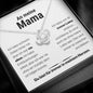 Liebesknoten Geschenk Halskette für Mama – Nie alleine - Liebesjuwel