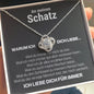 Liebesknoten-Kette für Deine Freundin – warum ich dich liebe - Liebesjuwel
