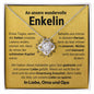 Oma_Opa_gold 2023 LIEBESKNOTEN: "......" Halskette - Echtgold Veredelung - Liebesknoten - von ... - Liebesjuwel