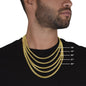 Sohn "Kapitel" Halskette - Echtgold Veredelung - Cuban Link Kette - von Mama - Liebesjuwel